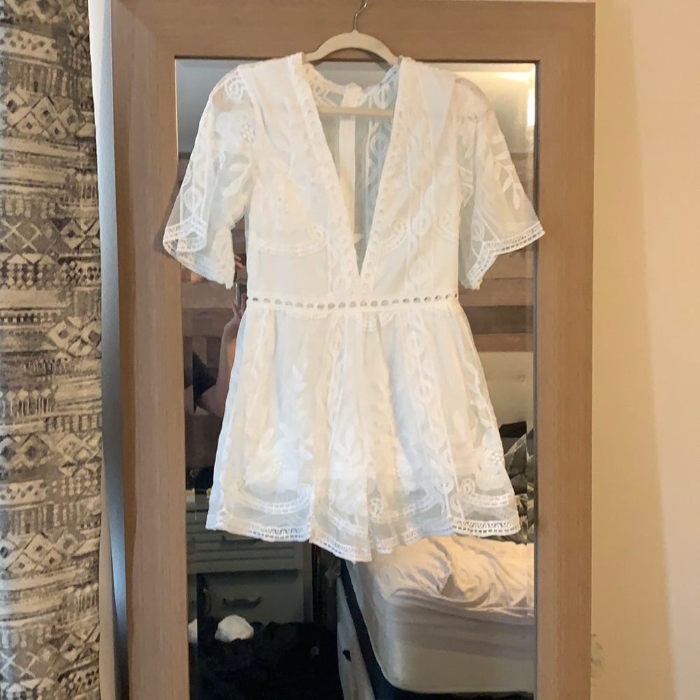 Engagement shoot romper